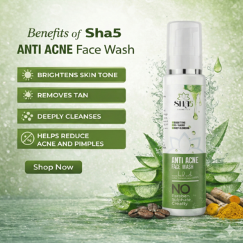 SHA5 Anti-Acne Face Wash (100 ml)