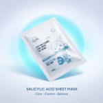 SHA5 Salicylic Acid Sheet Mask (25 ml) | Deep Pore Cleansing | Acne & Oil Control | For Oily & Acne-Prone Skin