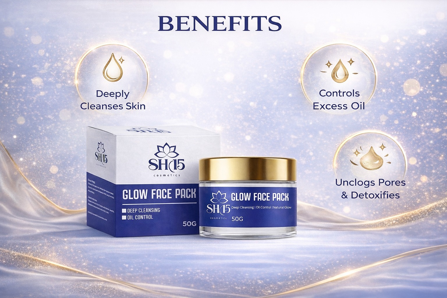 SHA5 Glow Face Pack (50 g) SHA5 Glow Face Pack (50 g)